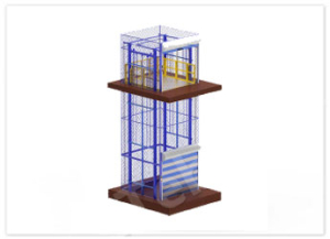 4 Cargo lift with shutter doors SURABAYA